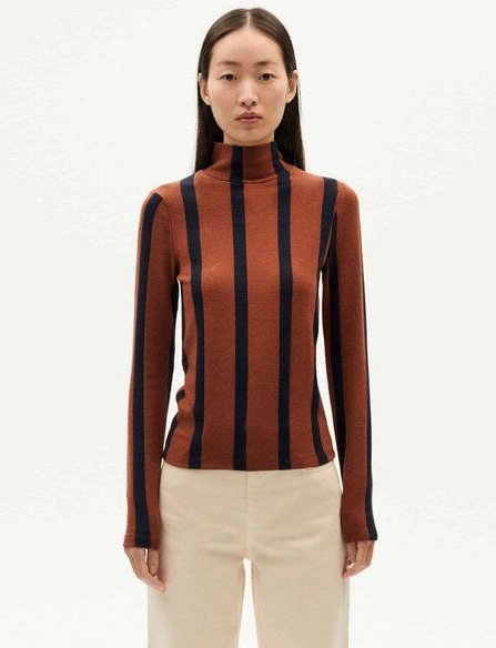 thinking mu Damen Longsleeve - Ellen Top