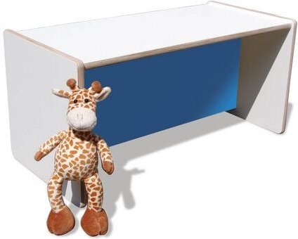 Die Schreiner Christoph Siegel ELI Wendetisch/Bank - Mini - Weiß mit bunter Sitzfläche