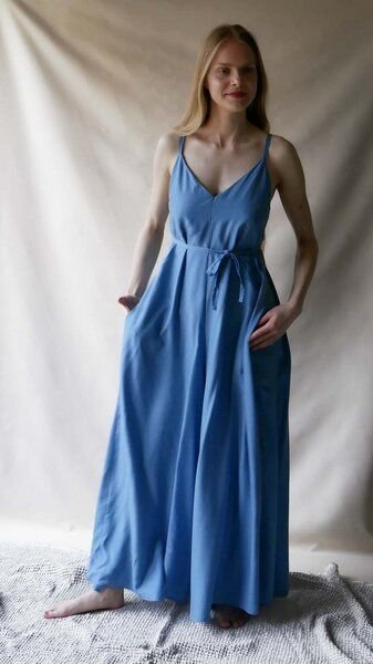 10 BODIES Jumpsuit Sommer-Overall aus 100% Tencel