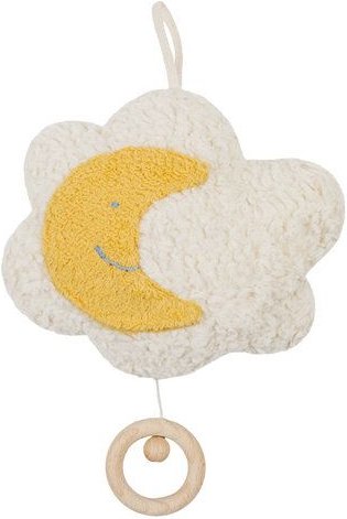 Efie Spieluhr Mond auf Wolke, kbA(organic), Made in Germany
