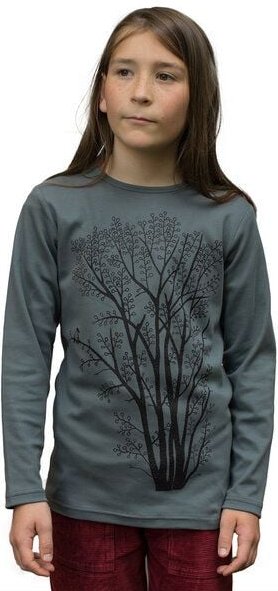 Cmig Erle mit Elster Langarmshirt für Kinder