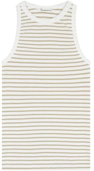 KnowledgeCotton Apparel Tanktop gerippt - Racer rib top - aus Bio-Baumwolle
