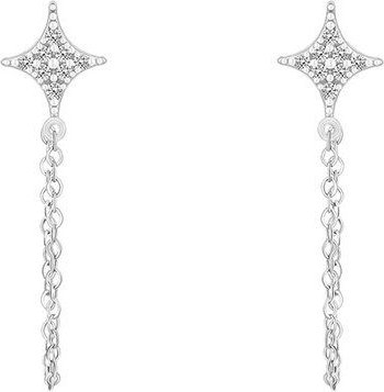 Eppi Originelle Ohrringe mit Diamant-Sternen Jonas