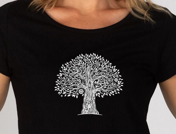 Brandless Basic Bio T-Shirt (ladies) Nr.2 tree life