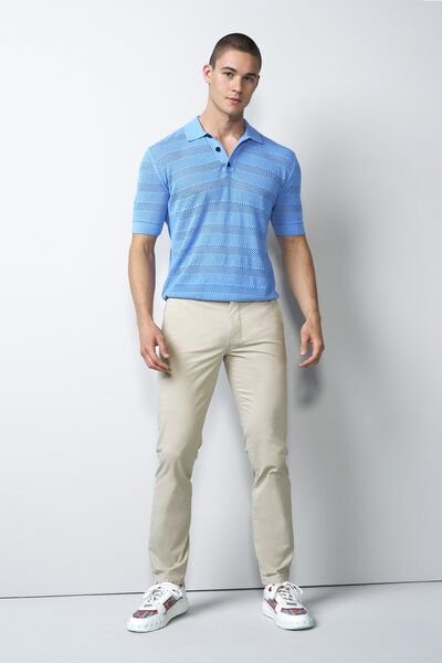 M 5 BY MEYER Chino mit Stretchbund
