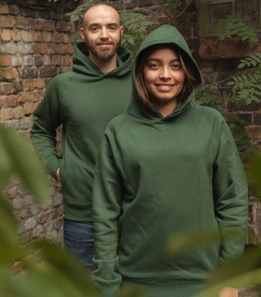 päfjes Basic / Blanko - Fair gehandelter Unisex Bio Hoodie / Kapuzenpulli
