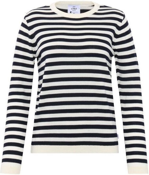 Klitmøller Strickpullover Basic Stripe Merino Knit