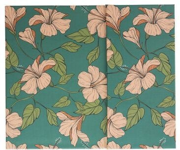 TRANQUILLO Wochenplaner HIBISCUS aus nachhaltig bewirtschafteten Wäldern (NB258)