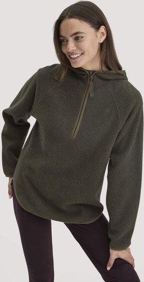 hessnatur Fleece Hoodie Relaxed ACTIVE LIGHT aus reiner Bio-Baumwolle