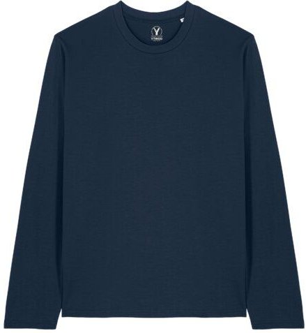 YTWOO Basic Unisex Langarmshirt aus 100% Biobaumwolle