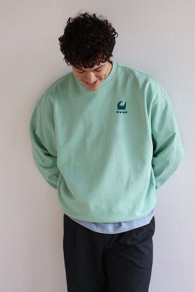 Kultgut ProPlanet - Artdesign - Biofair Sweatpullover / an ordinary crocodile