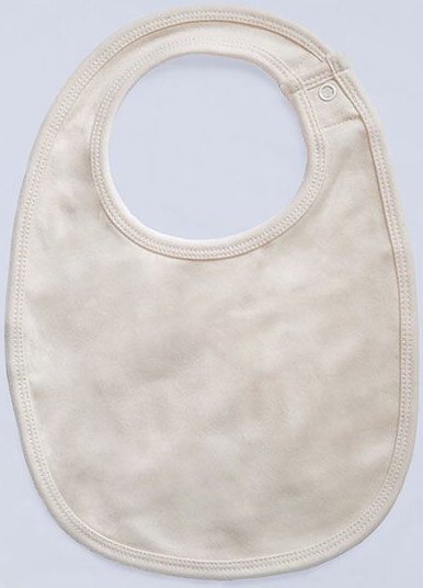 Babybugz Baby Lätzchen Spucktuch mit Druckkopf-Verschluss am Nacken Vegan