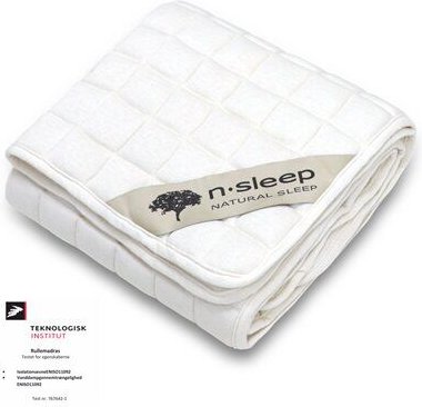 nsleep Kapok-Matratzenschoner in vielen Größen