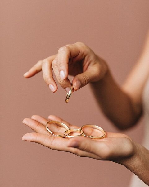 pikfine Bold Creolen "Gilda" / 3 Größen silber oder vergoldet