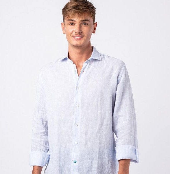 Panareha PHUKET Gestreiftes Leinen Hemd