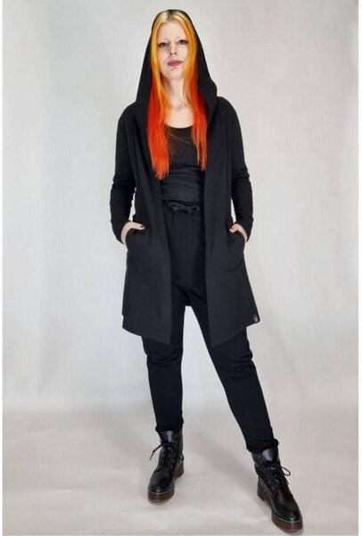 LUMEN organic Kapuzenmantel Basic SWEAT