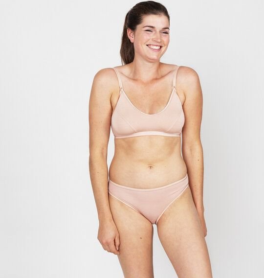 erlich textil Edith bügelloses Bustier aus weichem Modal, made in Europe