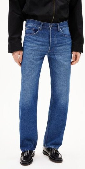ARMEDANGELS AARY Herren Straight Jeans Bio-Baumwoll Mix Comfort Stretch