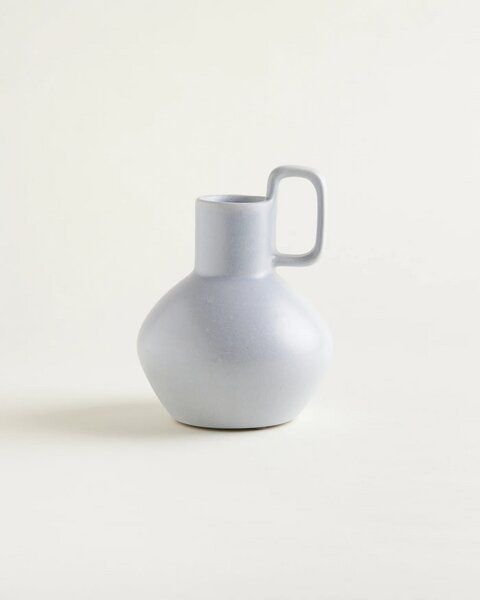 onomao Handgemachte Vase 'Eusébio' aus Steinzeug