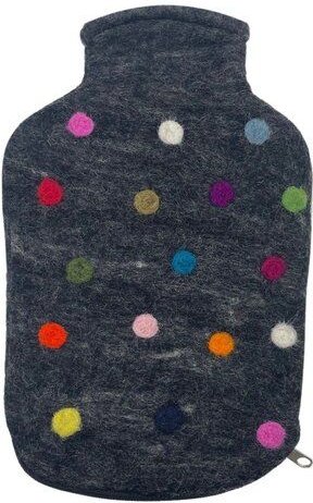 Frida Feeling Wärmflaschenüberzug aus Filz (für 0,8 Liter Flasche) - verschiedene Motive