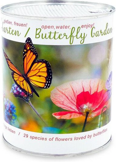 MacFlowers Schmetterlinggarten mit 30 verschiedene Blumensorten - Schmetterlinge