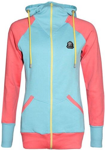 Thumbnail - FÄDD Damen Sweatjacke aus Bio-Baumwolle "Troijer Z Heimat" Lila & Bunt