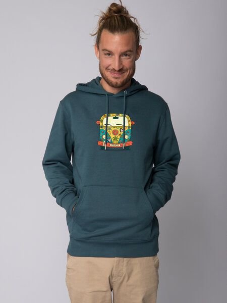 watapparel Hoodie Unisex Hippies Bus