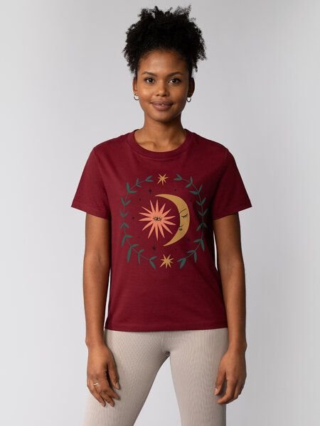 watapparel T-Shirt Frauen Love and flex