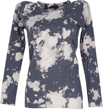Lena Schokolade Langarm Shirt cloudy grey aus Bio-Baumwolle