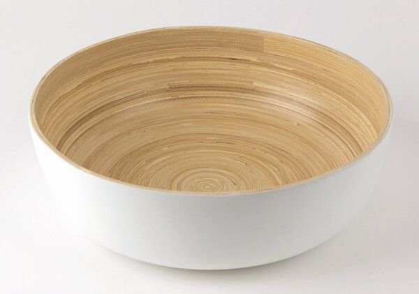 El Puente Flache Schale aus Bambus