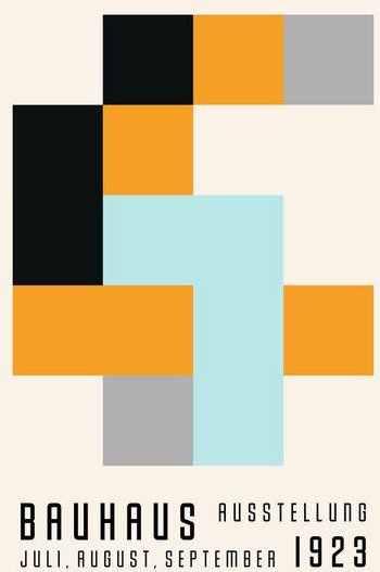 Photocircle Poster / Leinwandbild - Bauhaus 1923
