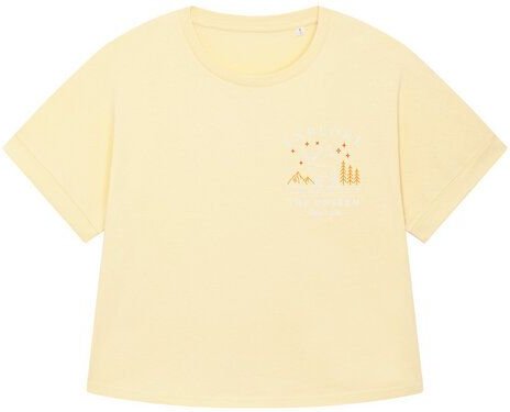 watapparel Oversize T-Shirt Frauen Explore the unseen, keep wild