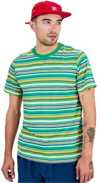 Brava Fabrics grün gestreiftes T-Shirt