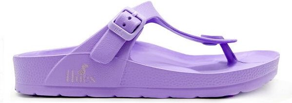 Vegane Ecofoam Zehentrenner Sandale von thies ® aus recyceltem EVA