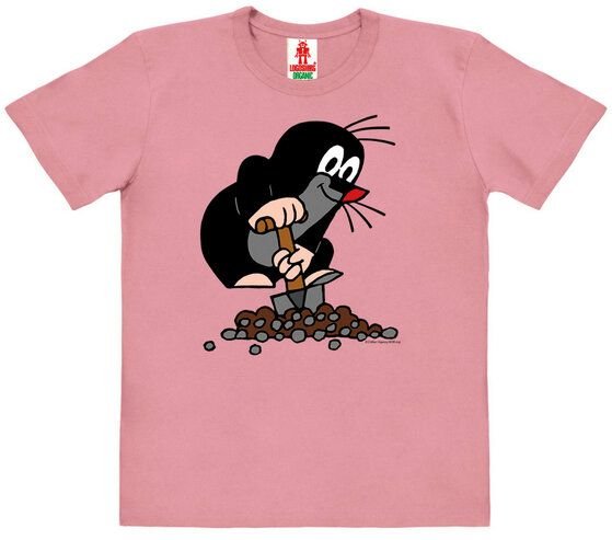 LOGOSH!RT LOGOSHIRT - Krtek - Der kleine Maulwurf - Hügel - Bio T-Shirt Print - Kinder - Jungen & Mädchen