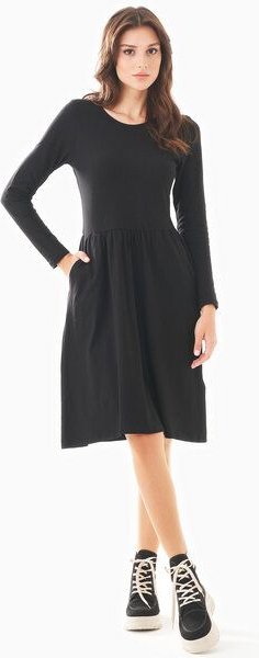 ORGANICATION Langarm-Jerseykleid aus Bio-Baumwolle
