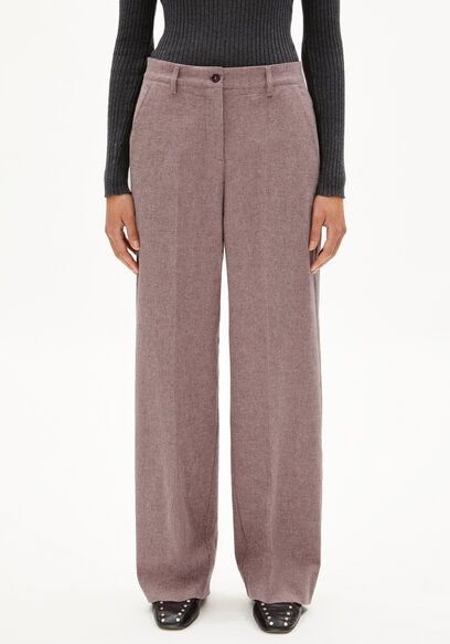 ARMEDANGELS LEANDRAA HANDAAS Damen Webhose aus Bio-Baumwoll Mix