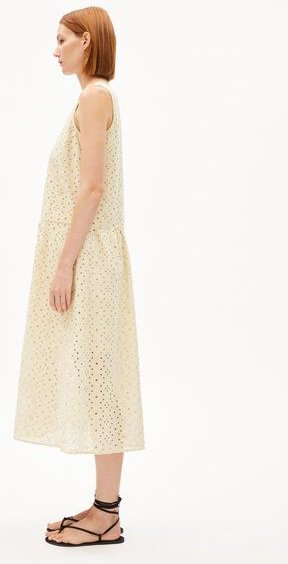 ARMEDANGELS LIVALAA BROIDERY - Damen Webkleid aus Bio-Baumwoll Mix