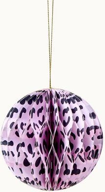 Thumbnail - by Vivi. Papier Kugel Leo-Print zum Hängen