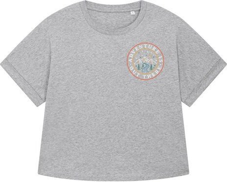 watapparel Oversize T-Shirt Frauen Adventure is out there
