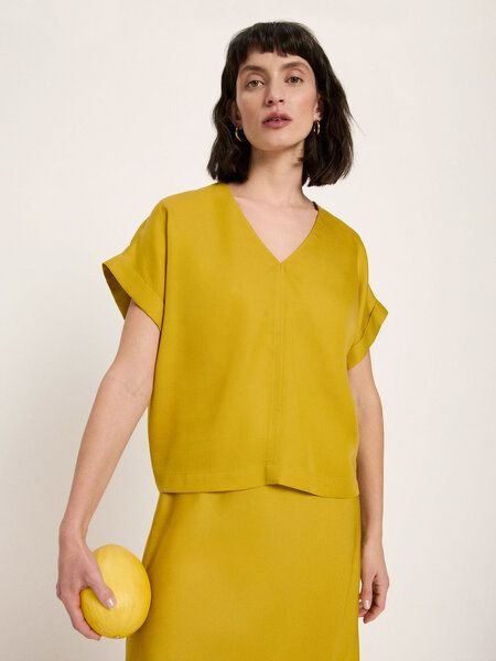 LANIUS Blusenshirt aus Tencel Lyocell