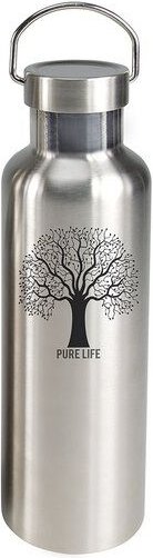 Contento ToGo Edelstahl Trinkflasche 750ml "Pure Life"