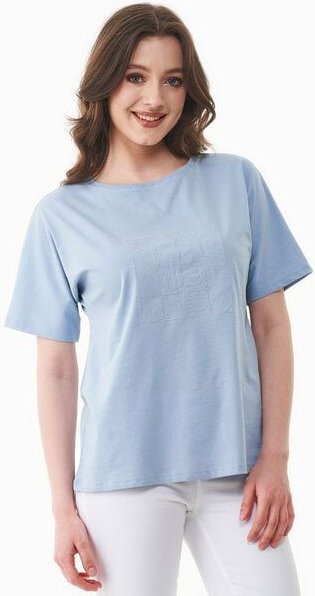 ORGANICATION T-Shirt aus Bio-Baumwolle mit Stickerei