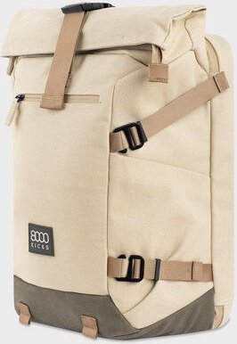 8000Kicks Nomaden-Rucksack in Dunkelgrün, Ganz in Schwarz, Schwarz und Beige & Grün