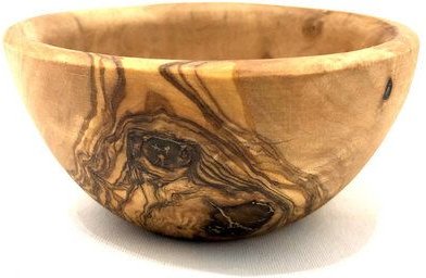 Olivenholz erleben Tapas Schale rund Ø 12 cm aus Olivenholz