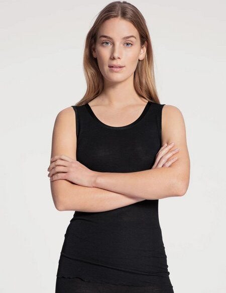 Calida Tank-Top aus Wolle-Seide "True Confidence"