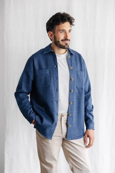 Jyoti - Fair Works Bio-Baumwolldenim Shacket Kalagi