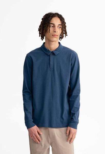 Langarm Polo Shirt DIVIT | von MELA | Fairtrade & GOTS zertifiziert