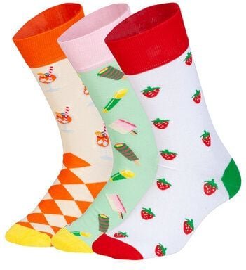 DillySocks Socken „Summer Snacks“