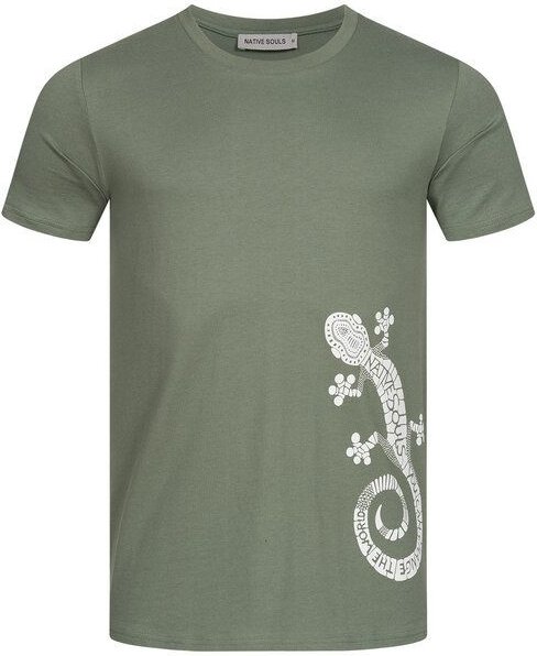 NATIVE SOULS T-Shirt Herren - Gecko